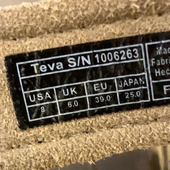 Teva Sandals  (M444) - Picture 7 of 7